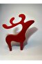 Yılbaşı Temalı Ahşap Geyik 20cm - 2