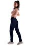 Women's Navy Blue High Waist Sweatpants (With Large Size Option) - 5