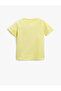 Dinosaur Printed Short Sleeve T-Shirt Cotton Crew Neck - 2