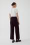 High Waist Lace-Up Regular Knitwear Trousers - 3