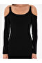 Black Extra Slim Fit Knitwear Dress 50290603-Vr046 - 5