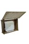 Modem Storage Box - 25x18x9 Cm -LID WITH CROSS GAP - 4