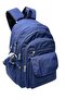 Unisex Adjustable Orthopedic Strap School Bag with 9 Compartments Laptop Compartment Waterproof Fabric