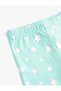 Girl's Star Printed Short Tights Cotton - 3