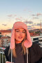 Women's Powder Faux Fur Plush Hairy Elite Pompom Hat Beanie - 7