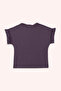 Girl's Purple Short Sleeve T-Shirt - 2