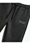 Printed Sweatpants with Pockets and Elastic Waist Tie - 3