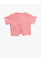 Tweety Printed Crop T-Shirt Licensed Short Sleeve Cotton - 2