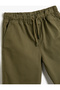 Tie Waist Normal Khaki Boy Shorts 3skb40019tw - 3