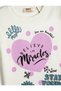 Short Sleeve T-Shirt Heart Glitter Crew Neck Cotton - 3