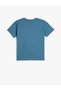 T-Shirt Short Sleeve Printed Crew Neck Cotton - 2