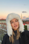 Luxury Women's Long Furry Faux Fur Plush Furry Pilot Hat - 5