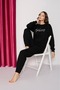 Women's Crew Neck 2 Yarn Tracksuit Set - 2