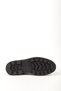 Men's Thick Sole Zippered Casual Boots Genuine Leather Hj 23705m Black - 4