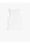 Athlete Crop Sleeveless Teddy Bear Printed Slim Fit - 2