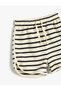 Cotton Waist Lace-Up Shorts - 3