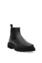 Black 100% Leather Boots 50296069-Vr046 - 2