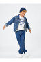Denim Jacket Flap Pocket Cotton Long Sleeve - 2