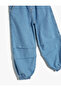Parachute Jogger Denim Trousers Cotton Elastic Waist Pocket - Parachute Jeans - 7