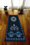 Digital Printed Non-Slip Base Washable Dowry Gift Prayer Mat Prayer Rug