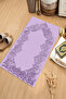 Digital Printed Non-Slip Base Washable Dowry Gift Prayer Mat Prayer Rug - 6