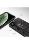 iPhone X Compatible Case Protective Volve Cover with Foldable Stand - Gray - T14100 - 6