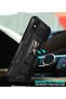 iPhone X Compatible Case Protective Volve Cover with Foldable Stand - Gray - T14100 - 7