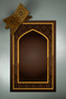 Digital Printed Non-Slip Base Washable Dowry Gift Prayer Mat Prayer Rug - 6
