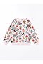 Lcw Kids Pink Crew Neck Mickey Mouse Printed Girls' Pajama Set Cent Trade - 2