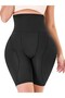 Women's Side and Back Hip Corset Butt Enhancer Padded Push-Up High Waist Corset Black Ff 510 - 2