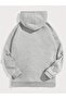Shark Printed Unisex Oversize Hooded Sweatshirt - 4