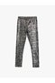 Cotton Leggings with Elastic Waist