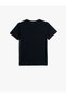 T-Shirt Short Sleeve Sports Themed Crew Neck Cotton - 2