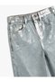 Wide Leg Cotton Jeans - Wide Leg Jeans - 3