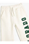 Jogger Sweatpants with Pocket Tie Waist Draper - 3