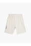 Basketball Printed Cotton Shorts with Tie Waist - 2