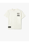 T-Shirt Photo Printed Short Sleeve Crew Neck Cotton