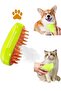 Soft Silicone Mix - Cat and Dog Washing Steam Brush, Mixed Color - 3