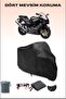 Black Kawasaki Zx-12 R Compatible Motorcycle Tarpaulin, Motor Cover
