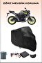 Black Yamaha Mt-03 Compatible Motorcycle Tarpaulin, Engine Cover