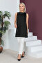 Black Zero Sleeve Inner Tunic