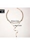 2-Piece Black Beaded Women's Necklace to Complete Your Elegance - 2