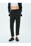 Crepe Scuba Fabric Sweatpants with Elastic Waist Pockets - 3