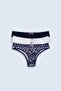 Women's 2701 Economic Pack of 3 Cotton Basic Brazilian Panties