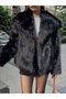 Wide Collar Filled Premium Sun Fur with Slippers