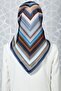 Nostalgia Series Sura Silk Scarf 8237-31Ns - 3