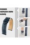 R4137W Leather Strap - Navy-White - 24mm - 3