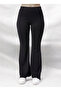 Black Palazzo Plus Size High Waist Premium Leggings - 6