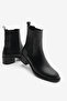 İnare Black Women's Chelsea Boots - Double Elastic Casual Heels