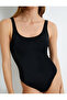 Basic Swimsuit U Collar Thick Straps - 5